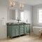 James Martin Vanities Brittany 72in Double Vanity, Smokey Celadon w/ 3 CM Charcoal Soapstone Top 650-V72-SC-3CSP - alternate 4